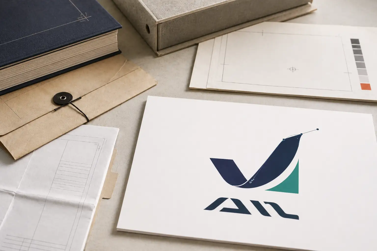 A logo file zoomed in, showing crisp vector edges beside pixelated raster edges A logo file zoomed in, showing crisp vector edges beside pixelated raster edges