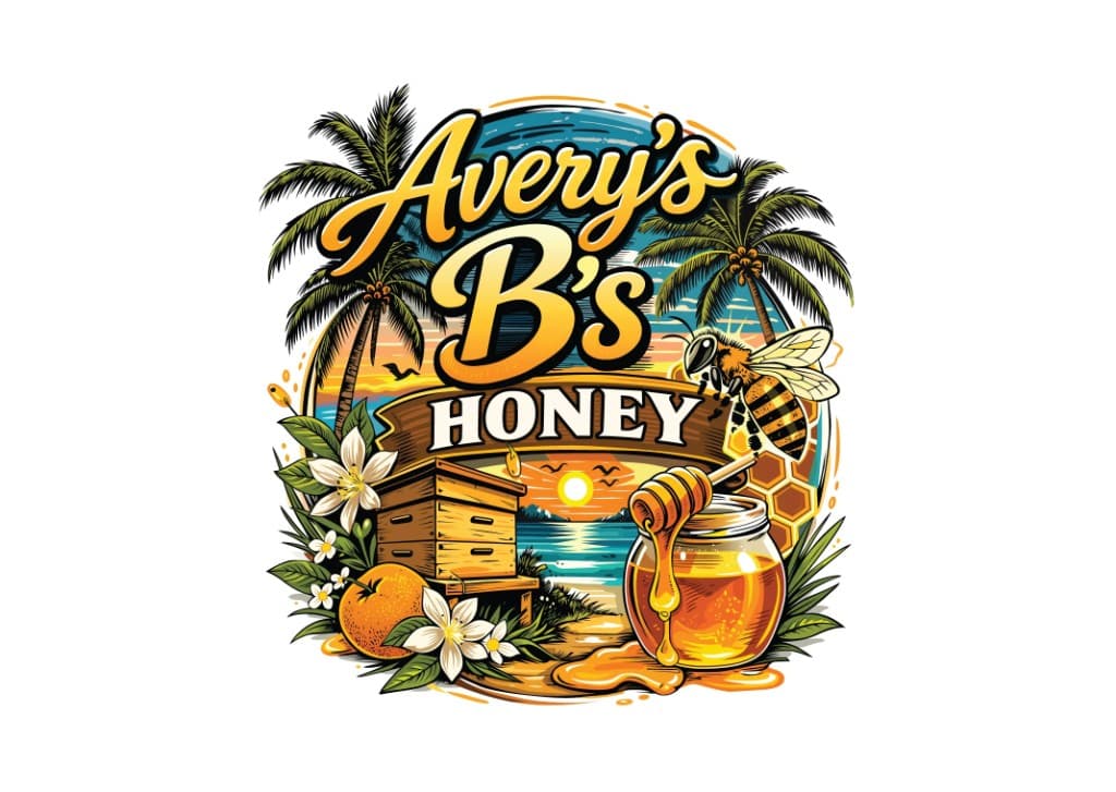 Avery's B's honey mark — vector deliverable Avery's B's honey mark — vector deliverable