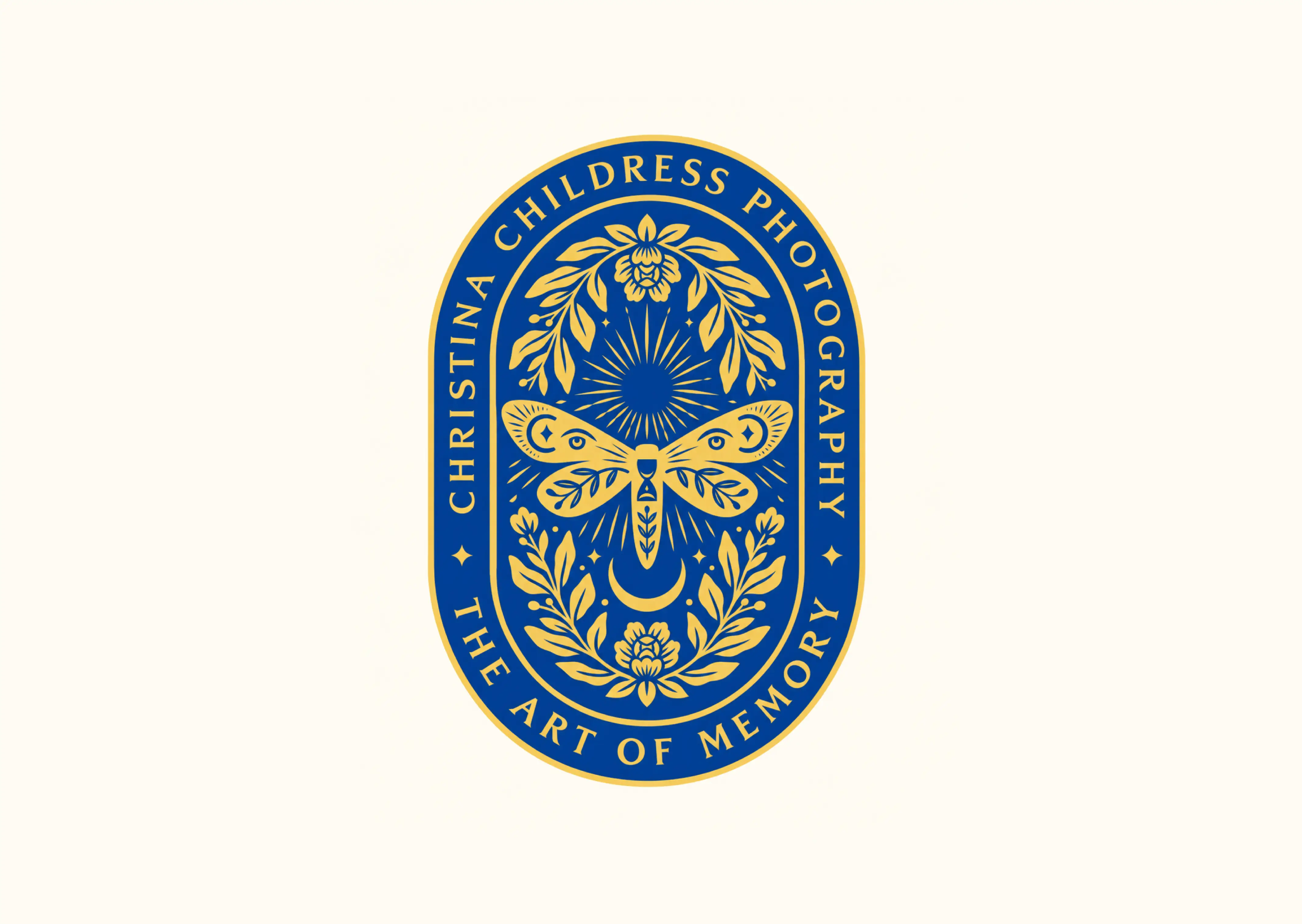 Christina Childress Photography crest — vector deliverable Christina Childress Photography crest — vector deliverable