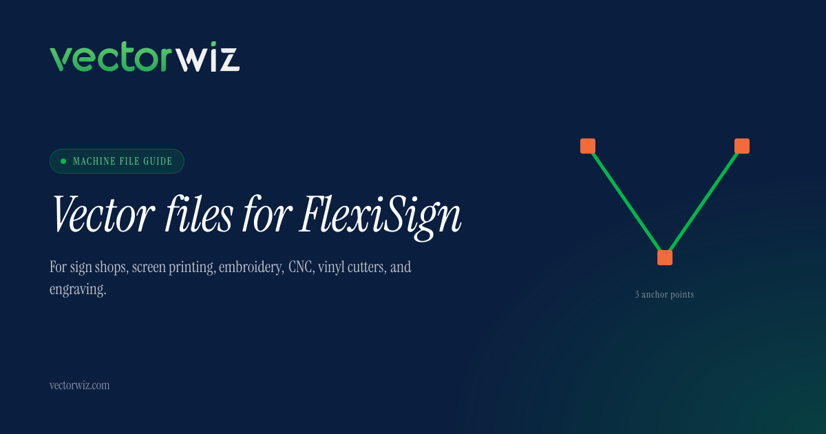 Vector Files for FlexiSign: Cut and Print Jobs | VectorWiz