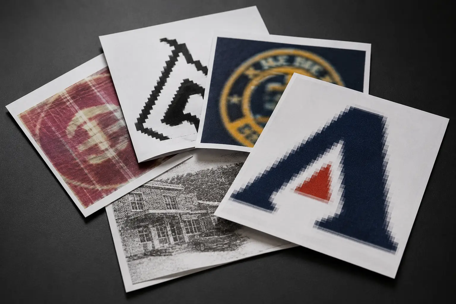 A stack of bad low-res source printouts